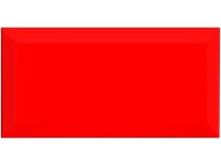 Euro Stone Obklad Facette Metro červený 10 x 20 x 0,9 cm