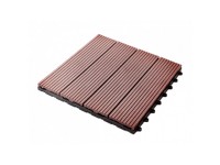 COVERNIT Terasová dlažba WPC Technodeck, hnědá, 300 x 300 mm
