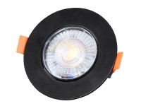 LED vestavné stropní svítidlo ZITA 3/5/7W 560lm 3000/4000/6000K černé pr. 9x3 cm LED vestavné stropní svítidlo ZITA 3/5/7W 560lm 3000/4000/6000K černé pr. 9x3 cm