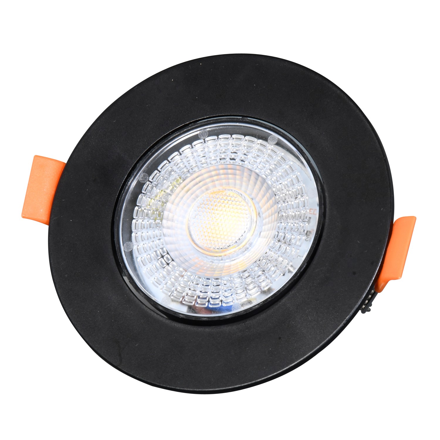 LED vestavné stropní svítidlo ZITA 3/5/7W 560lm 3000/4000/6000K černé pr. 9x3 cm