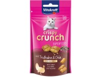 Vitakraft Crispy Crunch Superfood s krůtím masem a chia 60 g