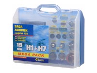 Compass Autožárovky 12 V servisní box Mega H1 + H7