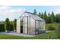 Vitavia Skleník Meridian 1 6700 HKP 4 mm zelený práškově lakovaný 257 x 258 cm