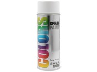 Lak ve spreji COLORS RAL 9010 čistá bílá lesklá 400 ml Lak ve spreji COLORS RAL 9010 čistá bílá lesklá 400 ml