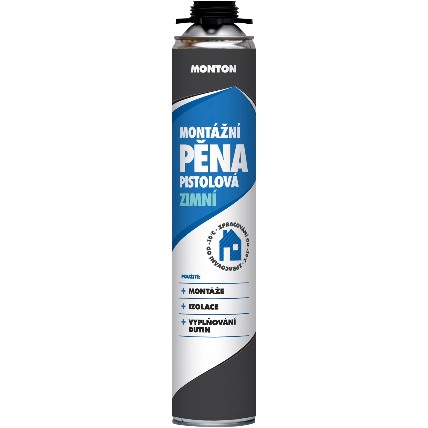 Montážní pěna Monton pistolová zimní 750 ml