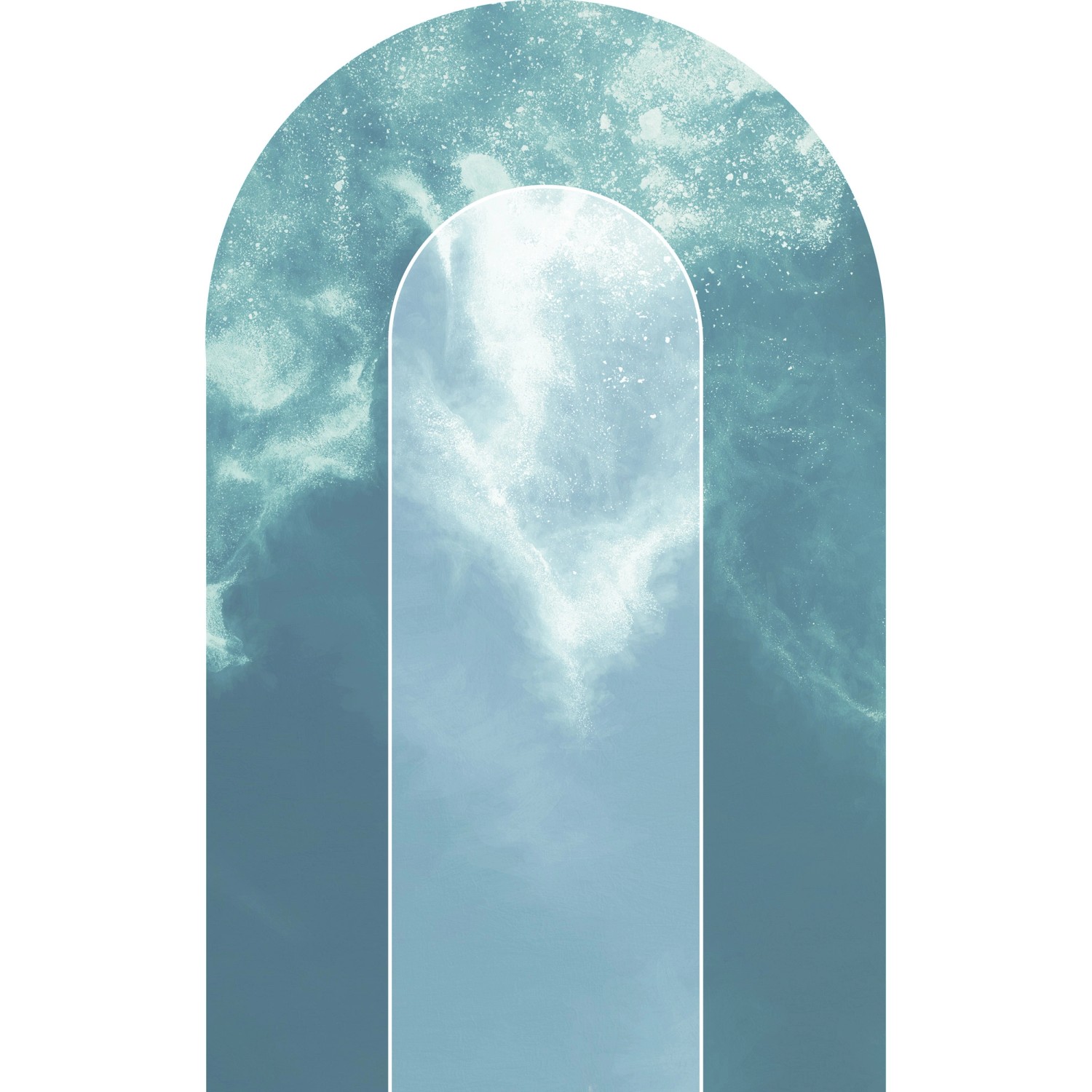 Komar Samolepicí vliesová fototapeta Tattoo Tide 127 x 200 cm