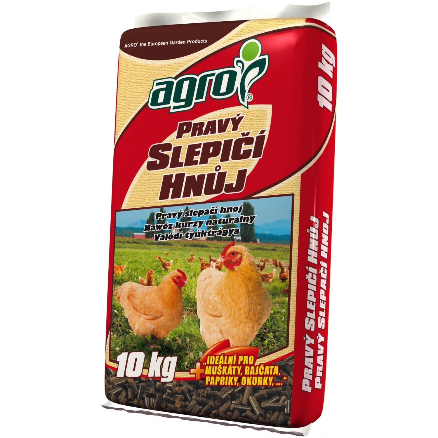 Agro Hnojivo slepičí hnůj 10 kg