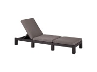 Keter Lehátko Daytona Deluxe, hnědá, 195 x 65 x 22 cm