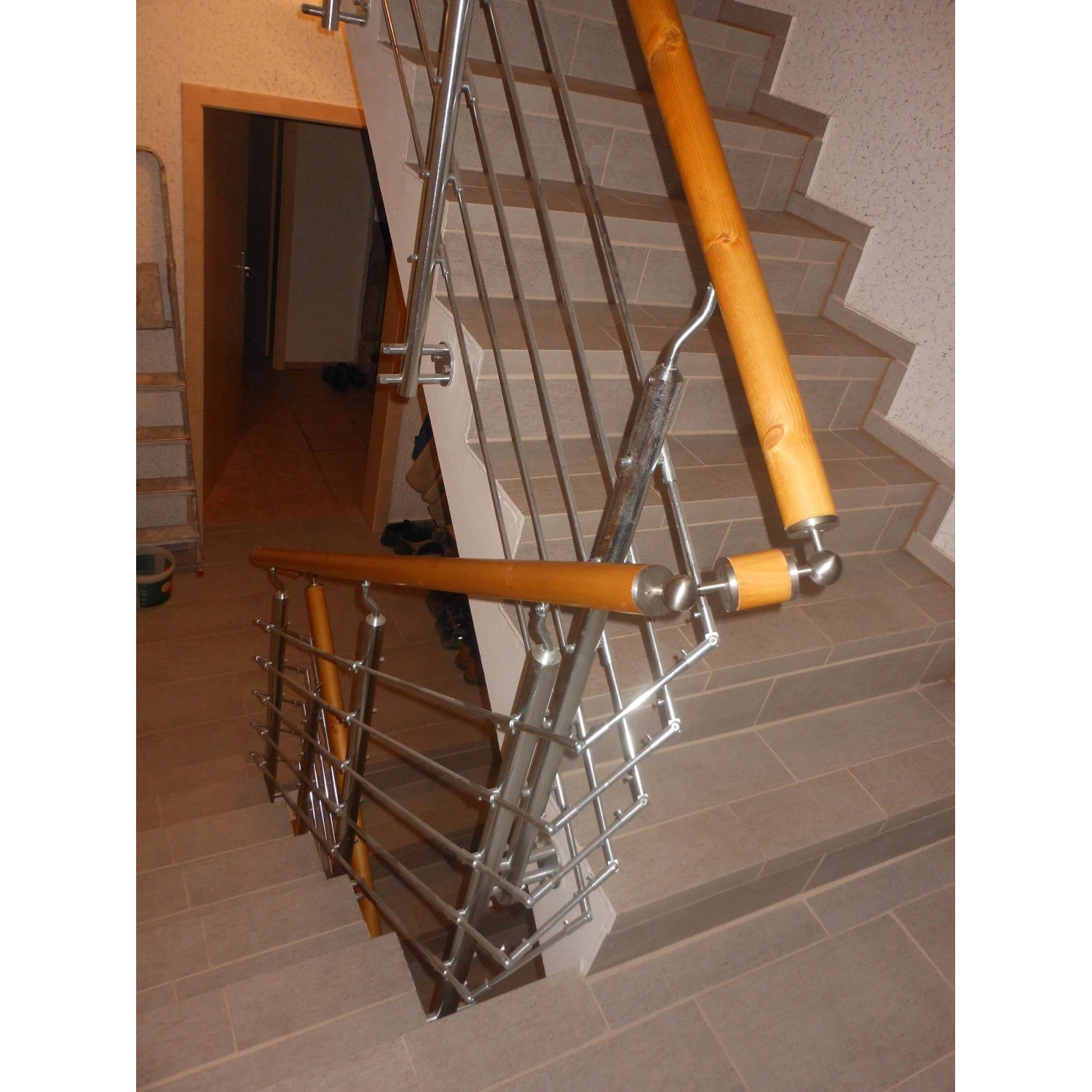 Koncová krytka V2A pro dřevěná madla průměr 52 mm