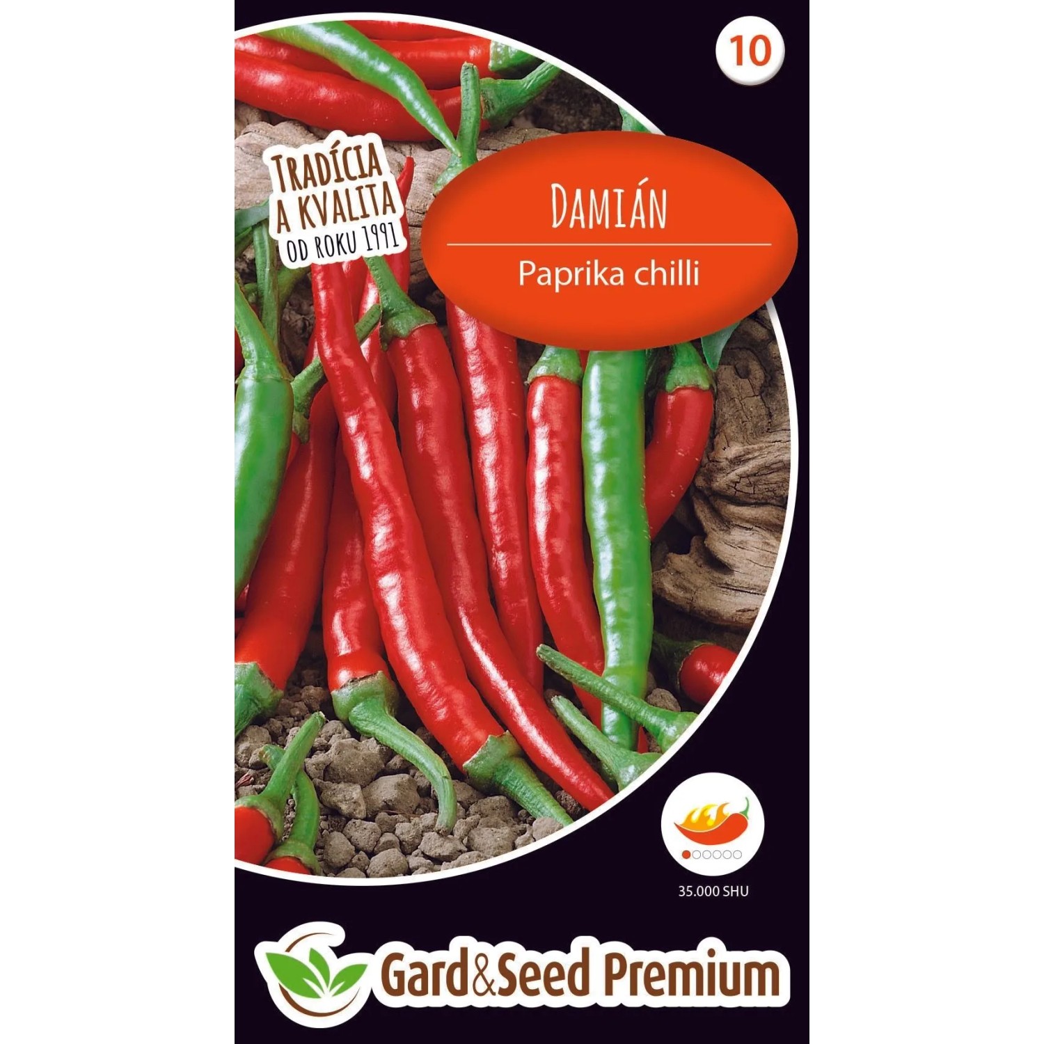 GardenSeed Premium Semínka Chilli paprika Damián