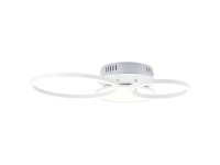 Brilliant Stropní LED svítidlo Virtus 26W 3600lm 3000K satinovaný nikl