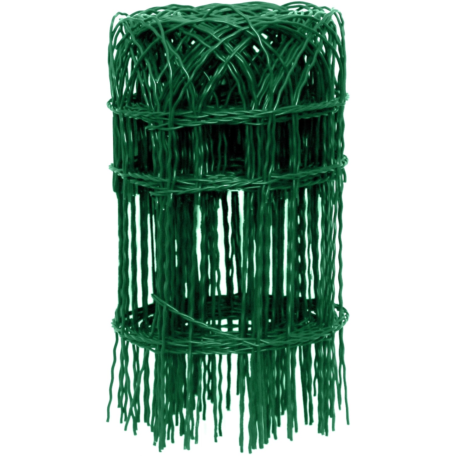 PILECKÝ Dekorační pletivo DEKORAN Zn+PVC zelené oko 90 x 150 mm výška 40 cm 10 m