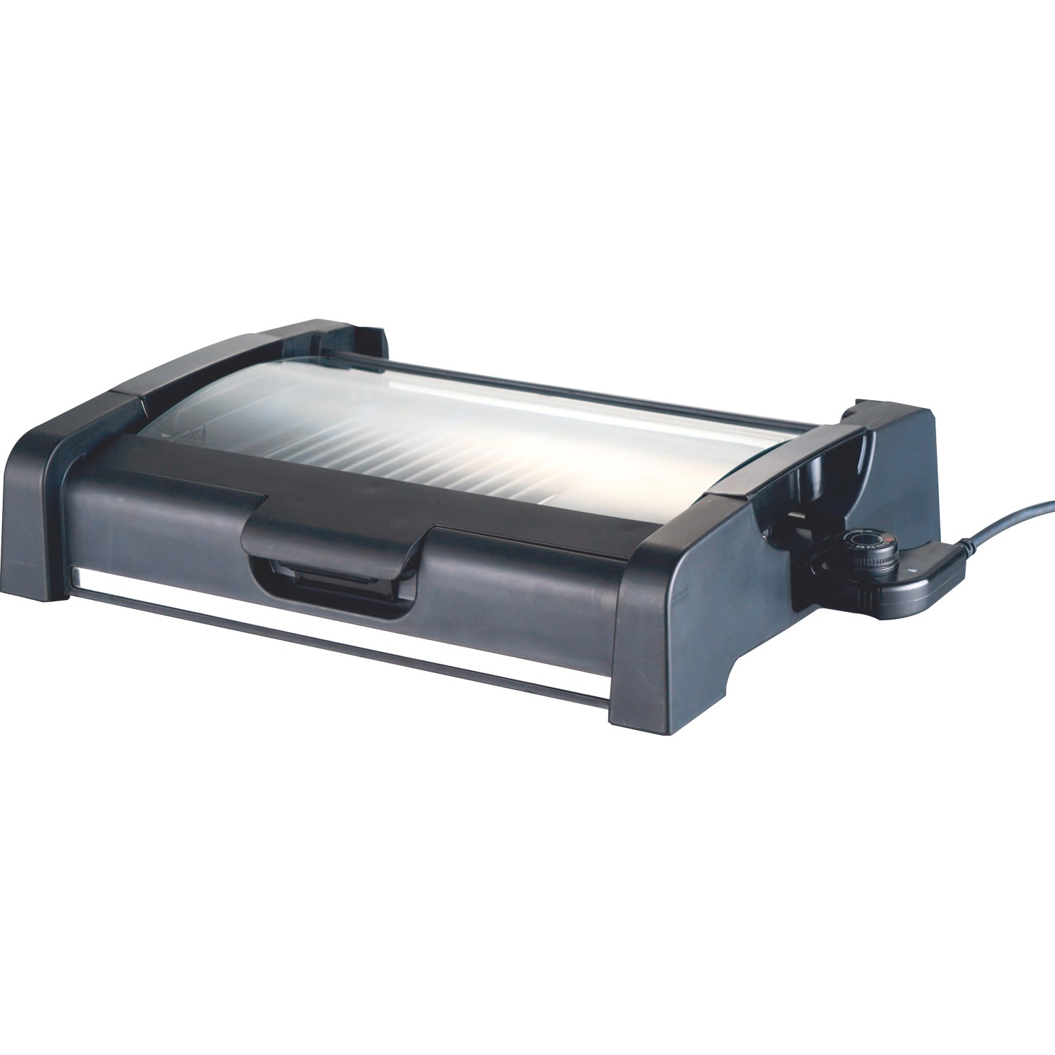 Elektrický gril Ottawa se skleněným krytem