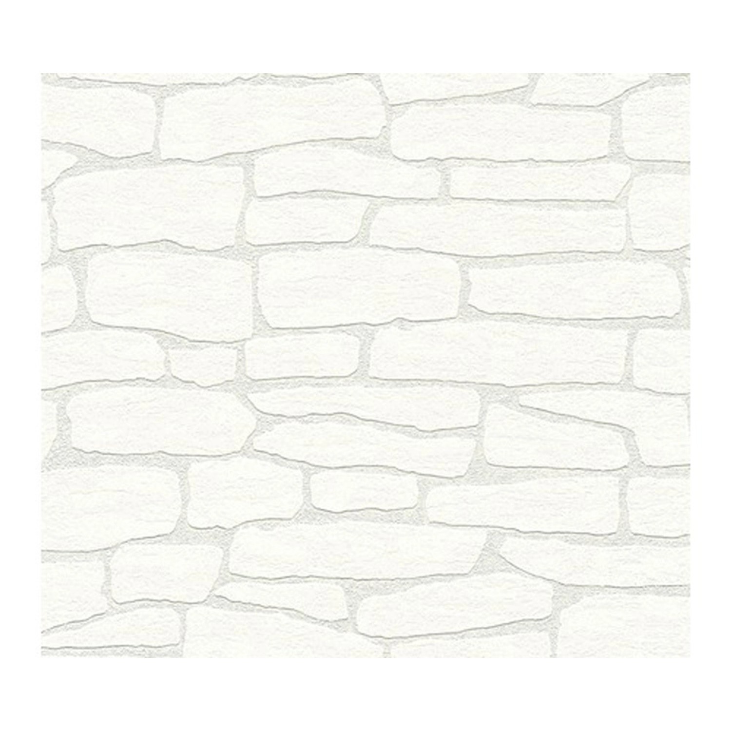 A. S. Creation Přetíratelná vliesová tapeta Meistervlies Creativ bílá 355416