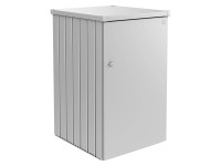 Biohort Box na popelnice Alex 1 stříbrný 80 x 88 x 129 cm