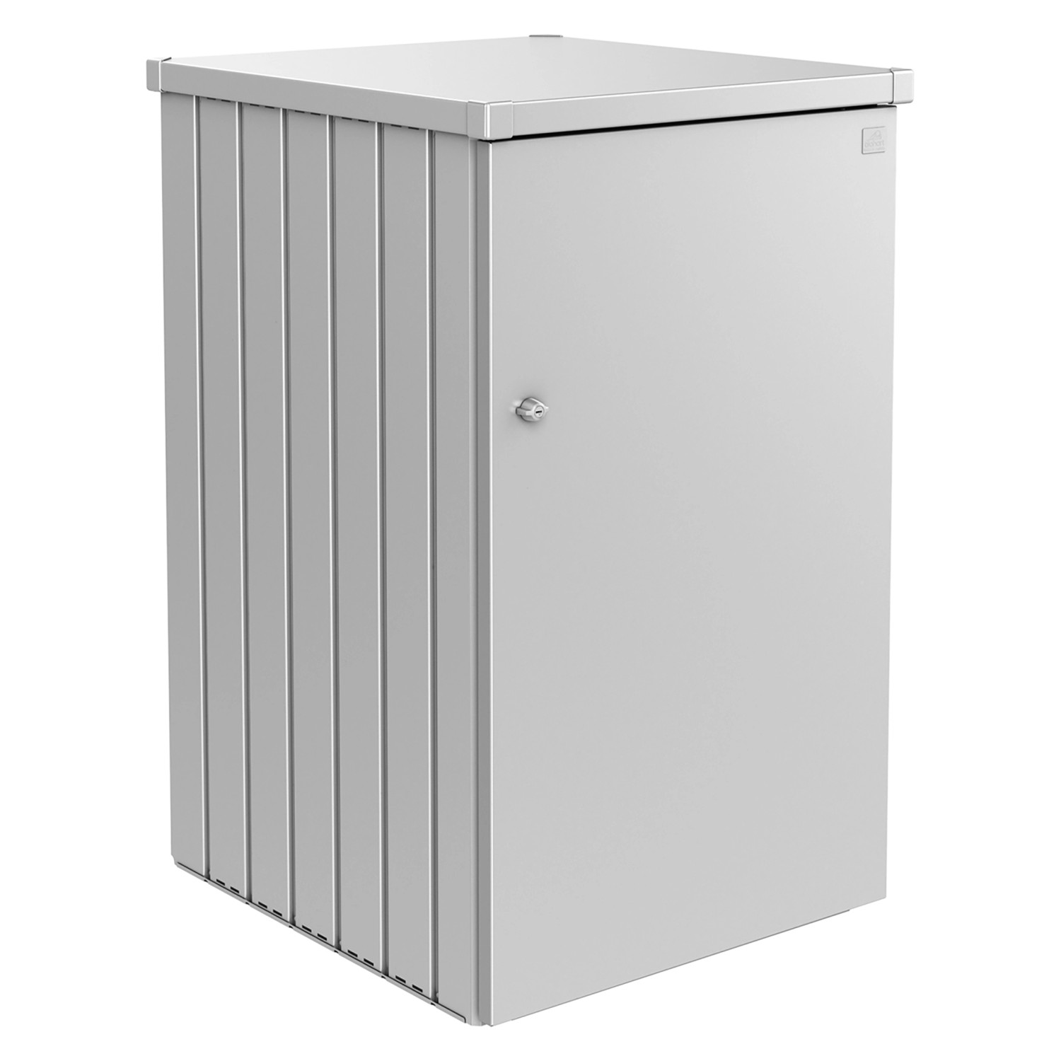 Biohort Box na popelnice Alex 1 stříbrný 80 x 88 x 129 cm