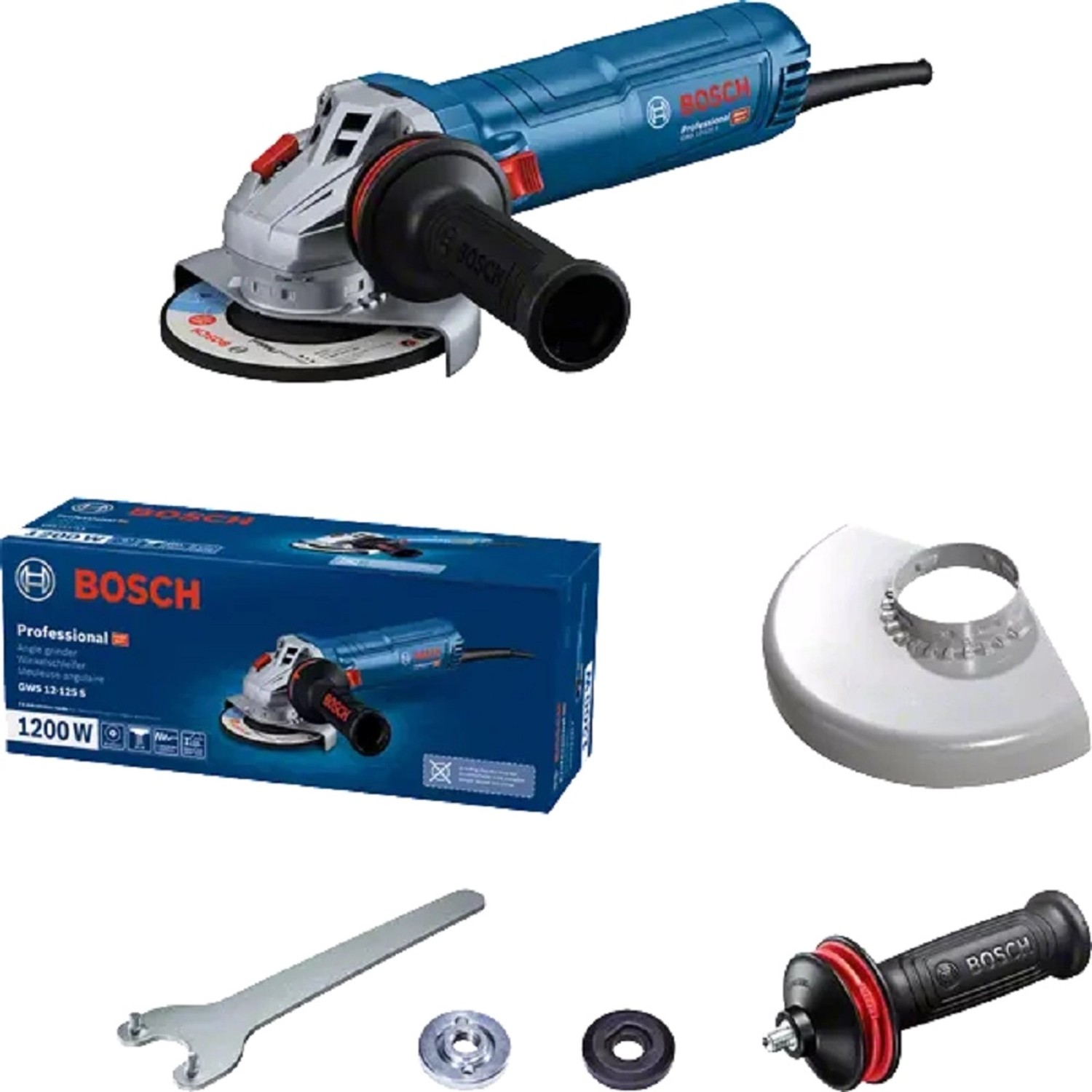 Bosch Professional Úhlová bruska GWS 12-125 S