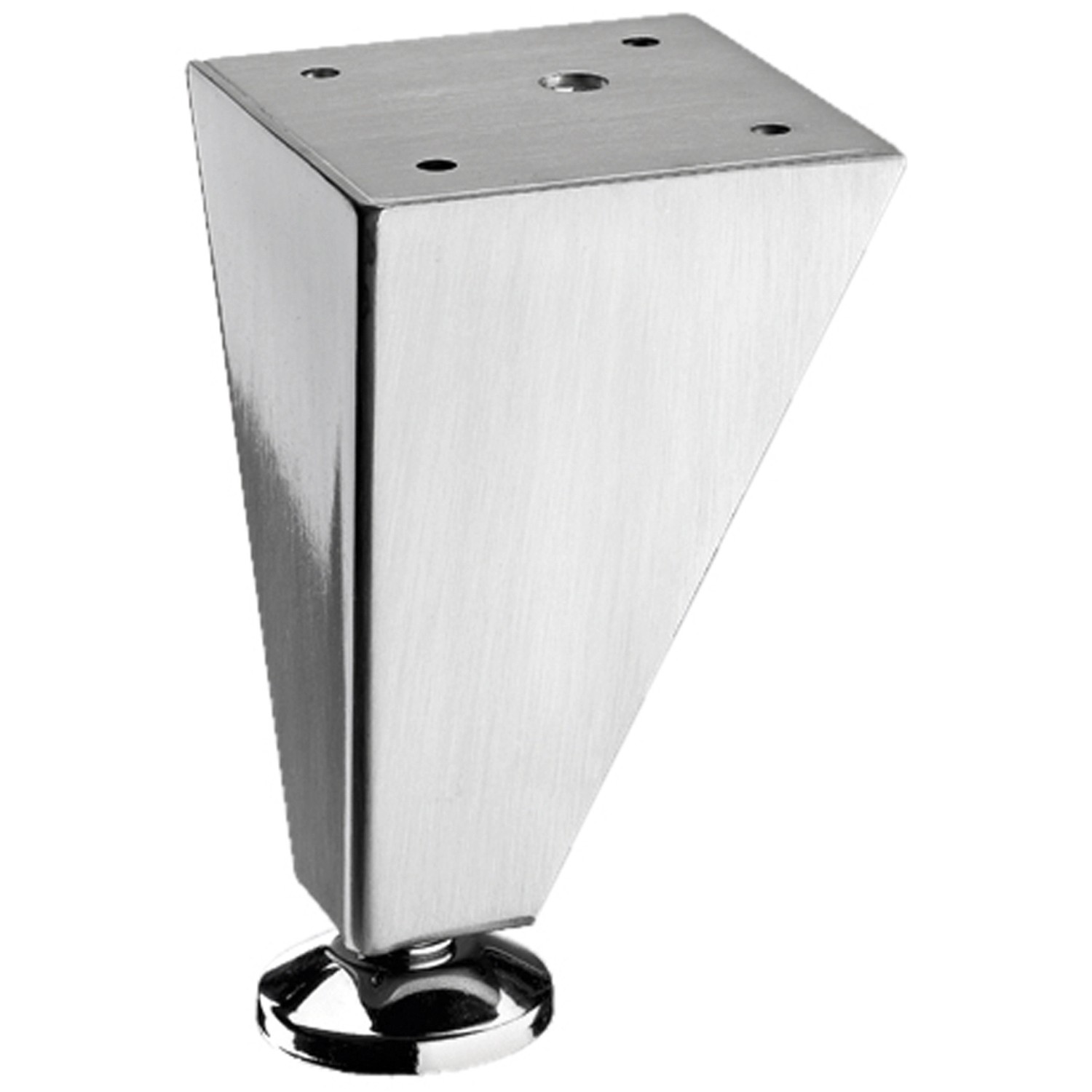 Hettich Nábytková noha Gaja 70 x 70 x 100 mm chromovaná