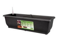 NOHEL GARDEN Truhlík samozavlažovací Torenie, antracit, 50 cm