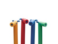 Pěnová plavací nudle Comfy poník s píšťalkou různé barvy pr. 6,7 x 145 cm