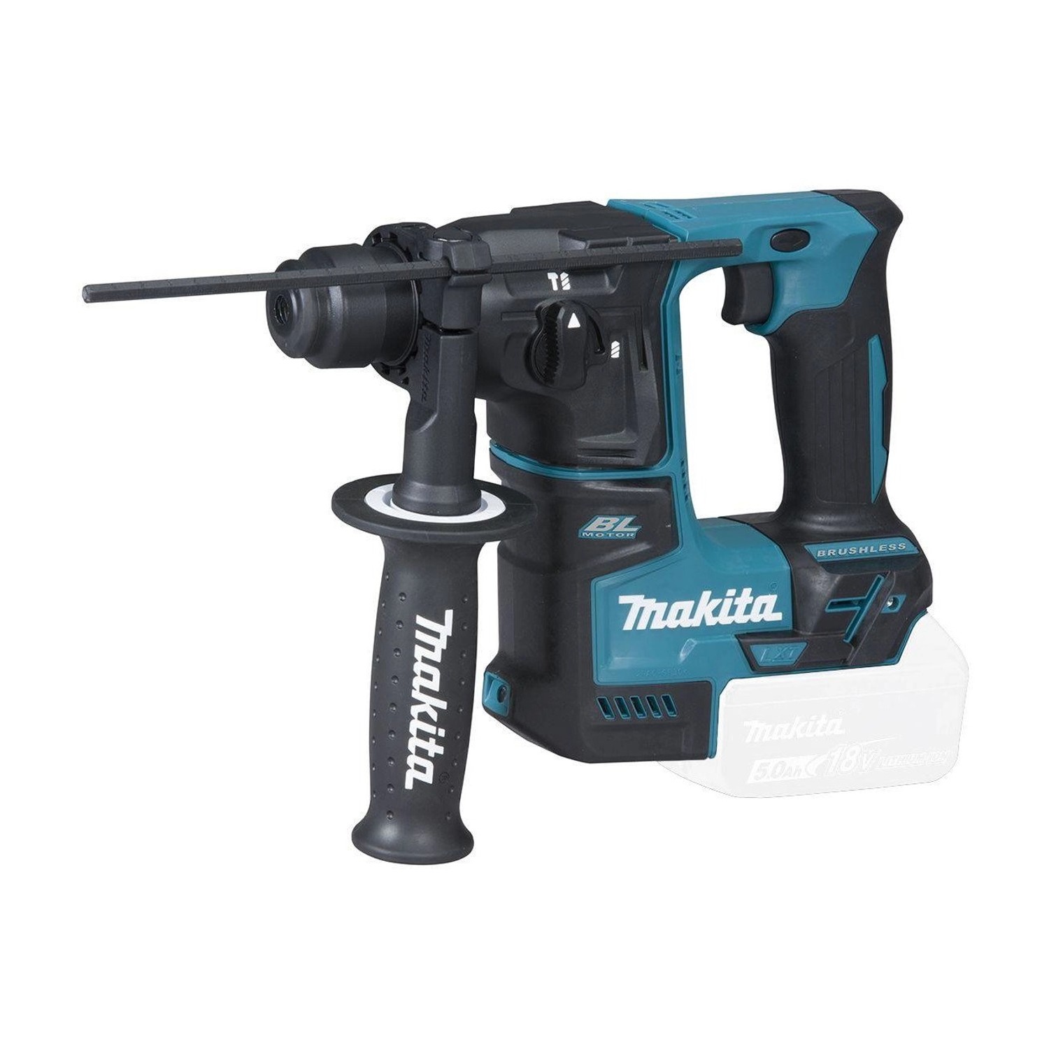 Makita Akumulátorové vrtací kladivo DHR171Z Solo, 18 V