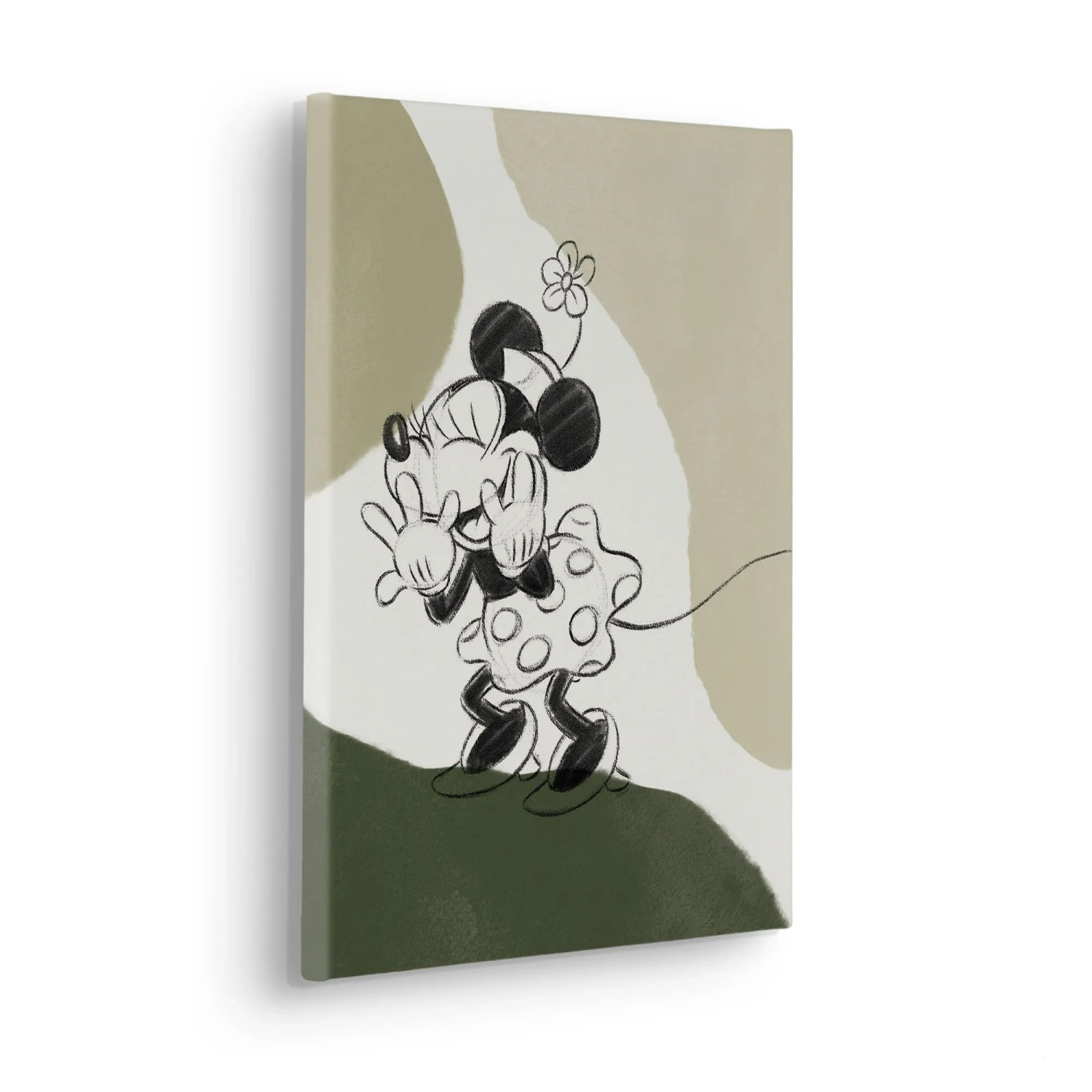 Komar Nástěnný obraz na rámu Disney Minnie Mouse Laughing 30 x 40 cm