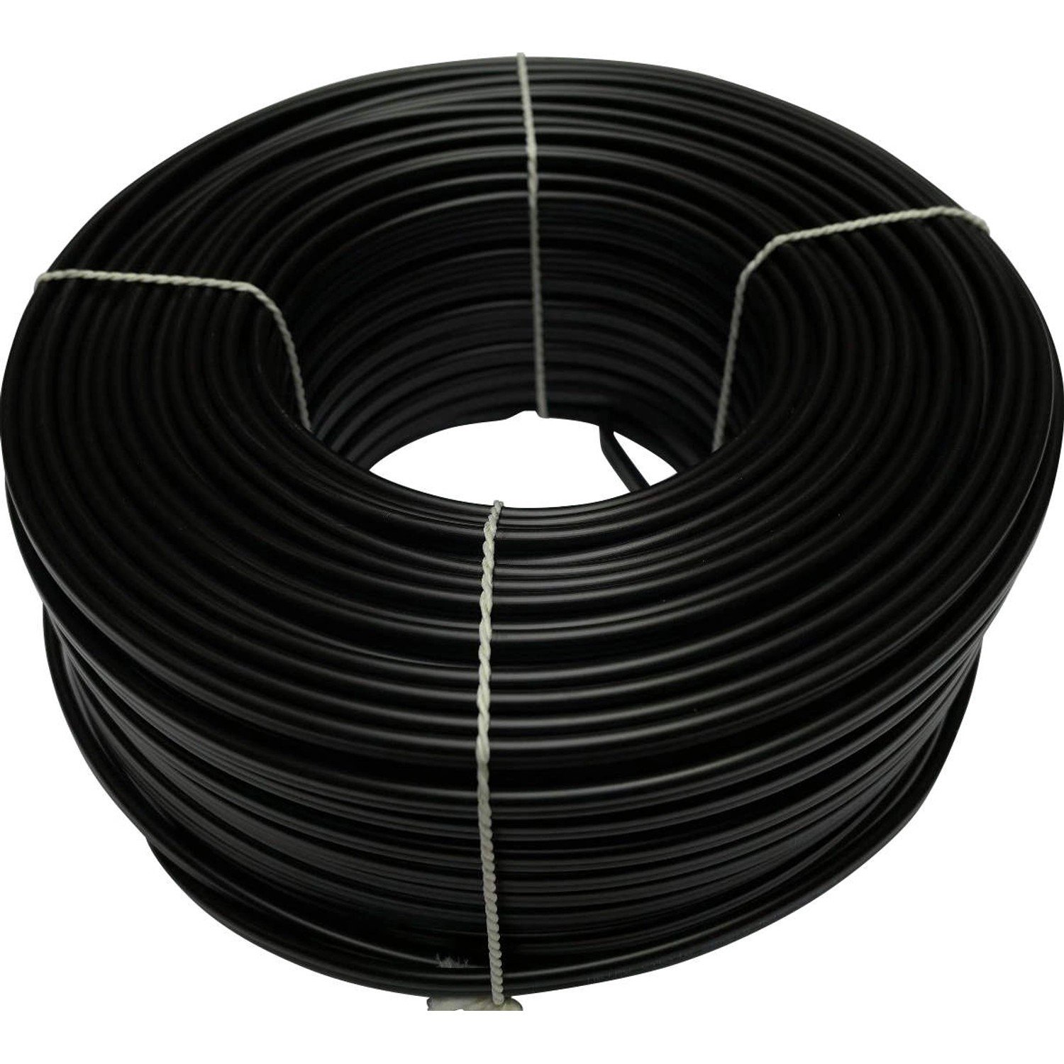 Silový kabel plochý CYKYLO-J 2x2,5 mm, černá - metráž