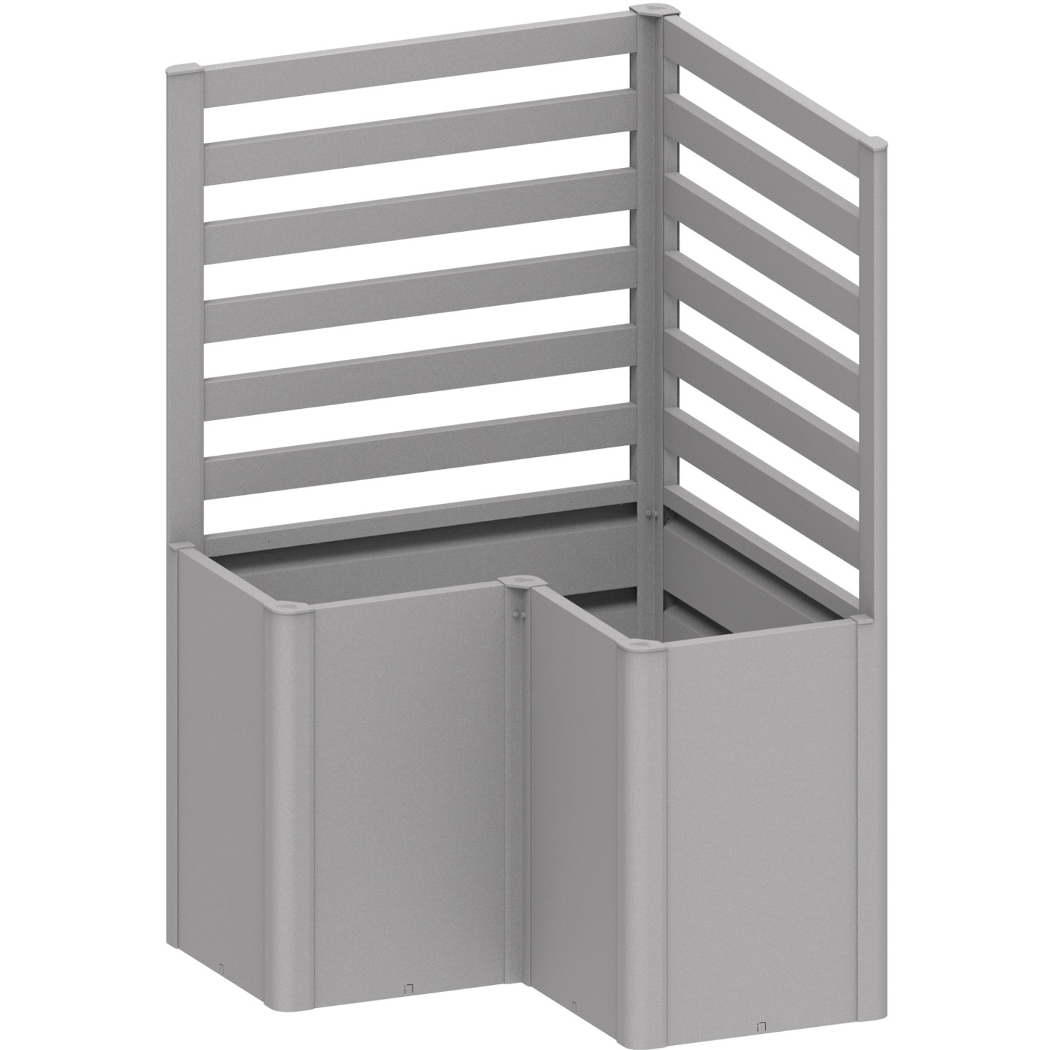 Biohort Laťková mříž pro Belvedere L100 2 ks, stříbrná