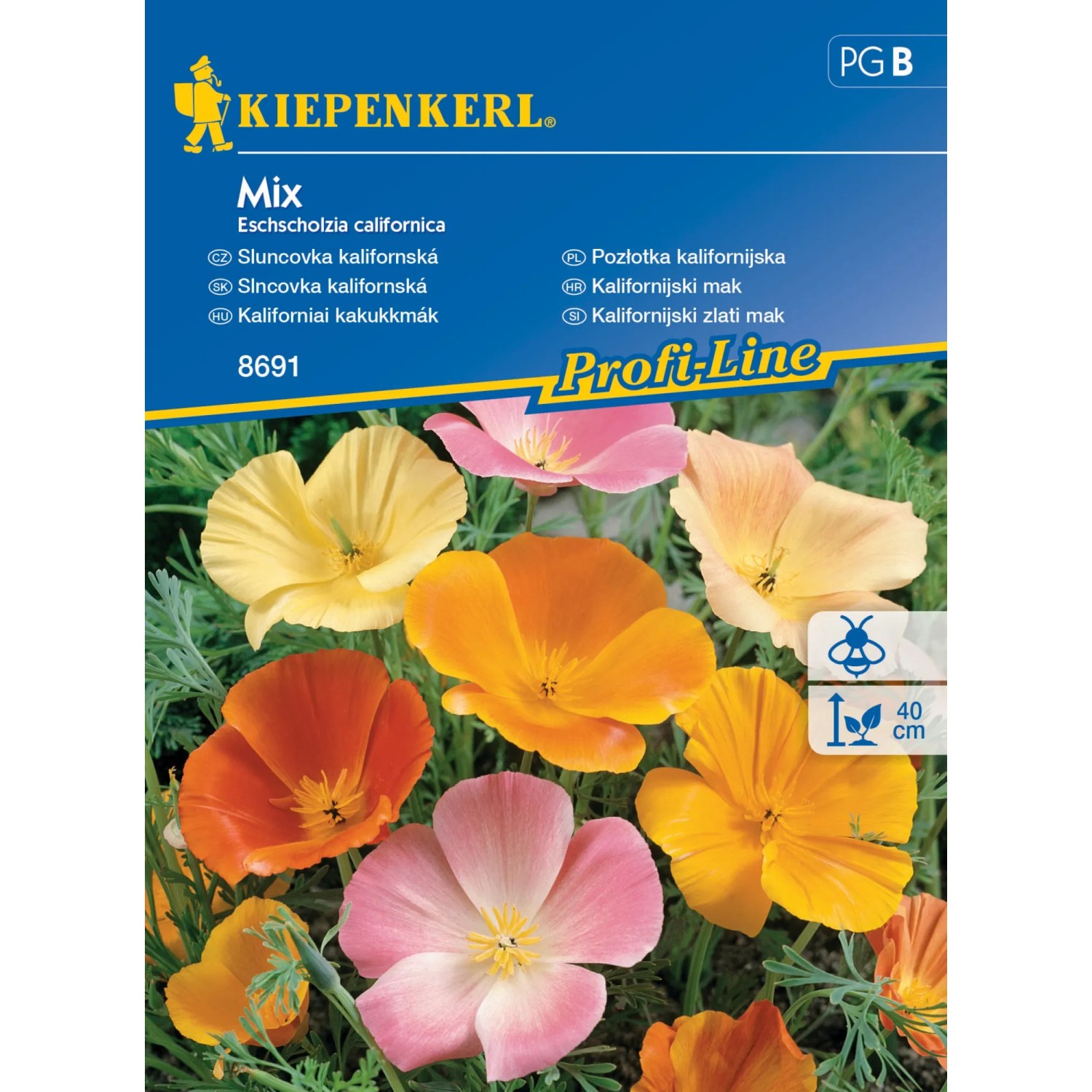 Kiepenkerl Semínka Sluncovka kalifornská mix