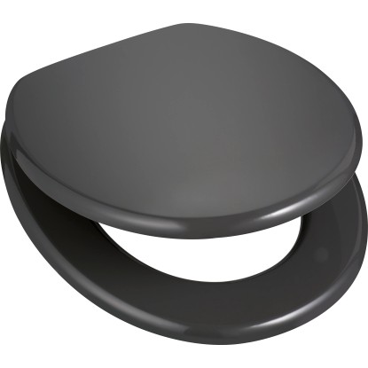 baliv WC záchodové prkénko Pollino šedé s automatickým sklápěním