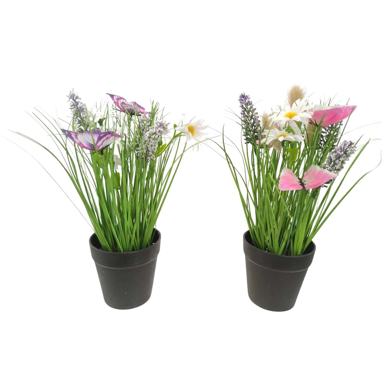 Boltze Umělá rostlina v květináči Kaia různé druhy 27 x 27 x 27 cm, 1 ks