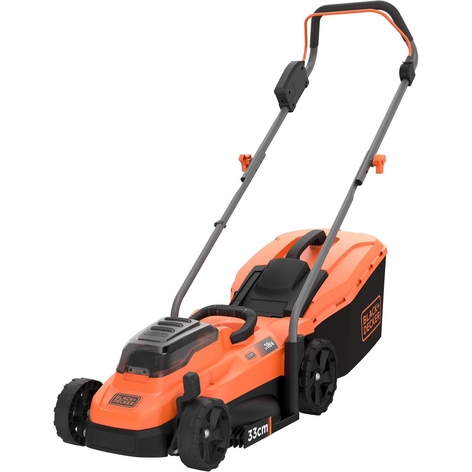 Black+Decker Aku sekačka CMW3318L2, 2x 18 V/2,5 Ah