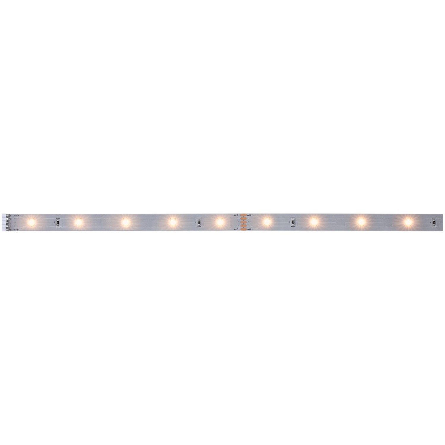 Paulmann MaxLED 250 pásek teplá bílá 2700K, IP20, 4W 230/24V, stříbrná, 1 m