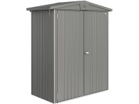 Biohort Plechový zahradní domek Europa 1 křem.šedá, 84 x 172 cm