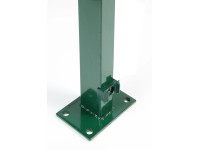 Floraworld Plotový sloupek s navařenou patkou zelená 6 x 4 x 149 cm