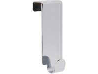 Siro Věšák na dveře kovový chromový lesklý balení 3 ks délka 99 mm