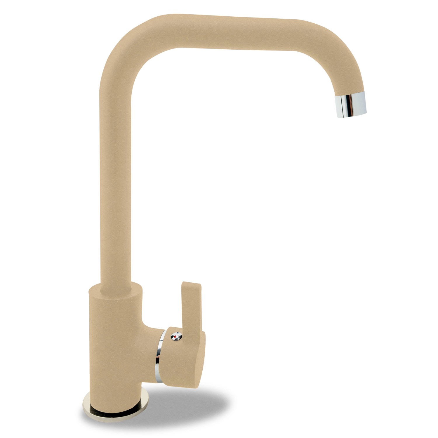 Pyramis Granitová Stojánková dřezová baterie Silvio, béžová