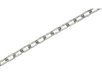 LUX-TOOLS Řetěz polodlouhý článek kulatý žárově pozinkovaný pr. 4 mm - metráž