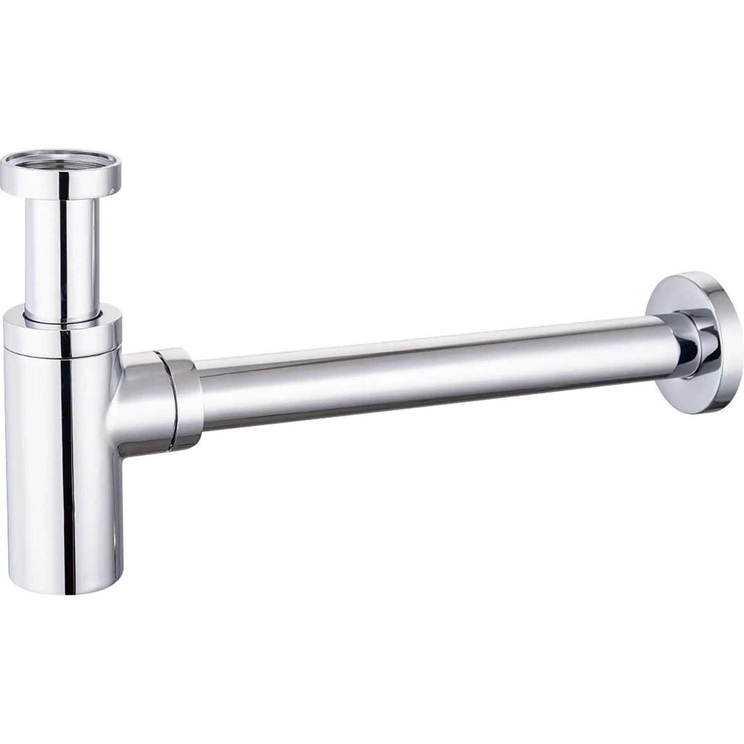 Levně Sanpre Designový lahvový umyvadlový sifon 1 1/4", lesklý chrom
