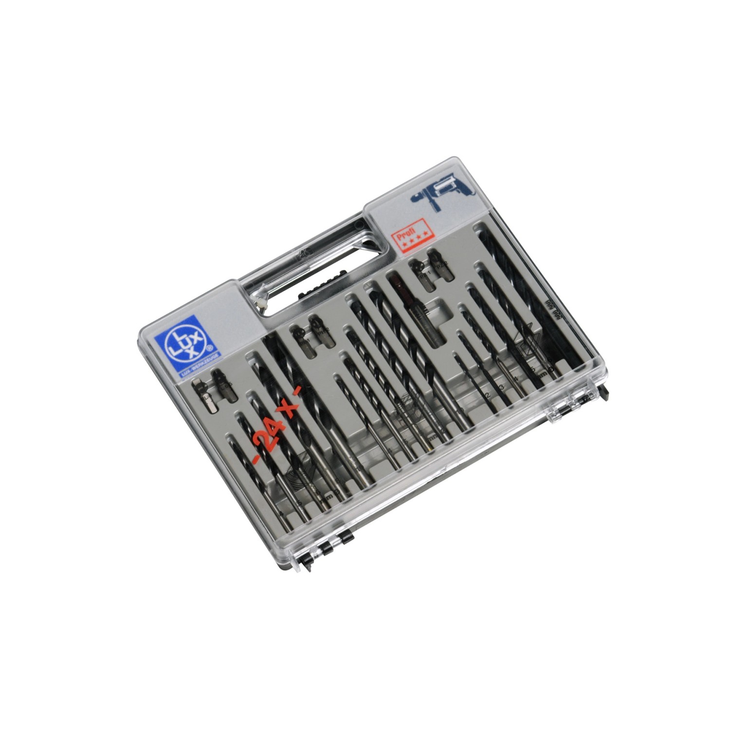 LUX Kombinovaná sada vrtáků 24dílná