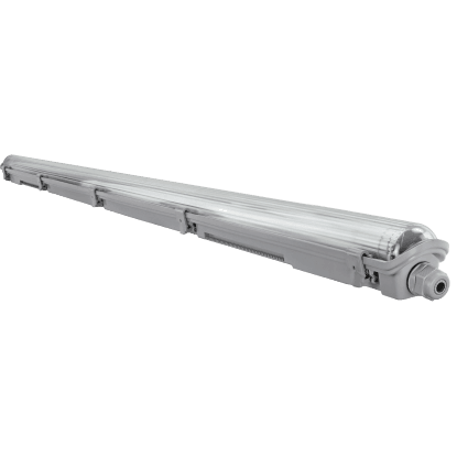 e2 elektro LED světlo do vlhka basic M, IP65, 1x18 W, 2000 lm, 4000K, 127 cm