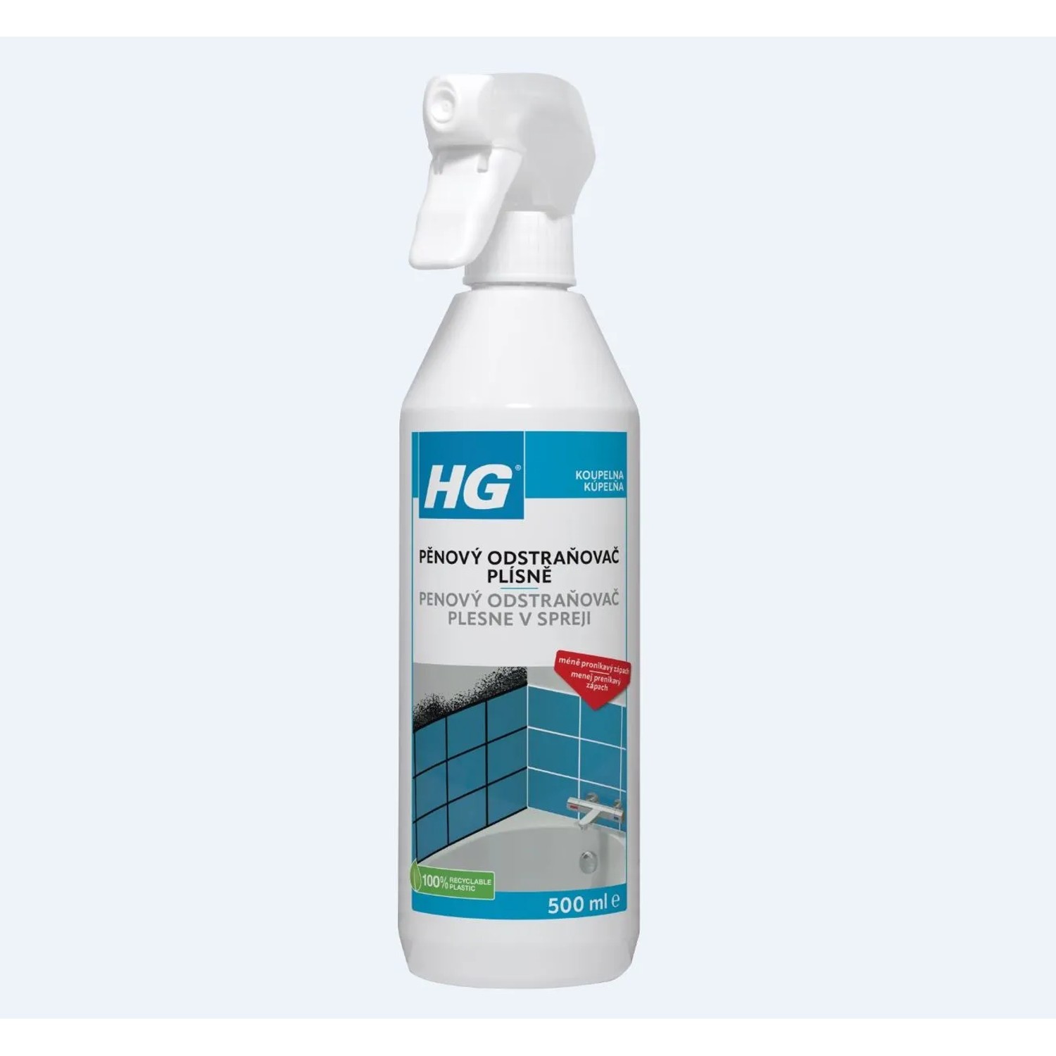 HG Pěnový odstraňovač plísně 500 ml