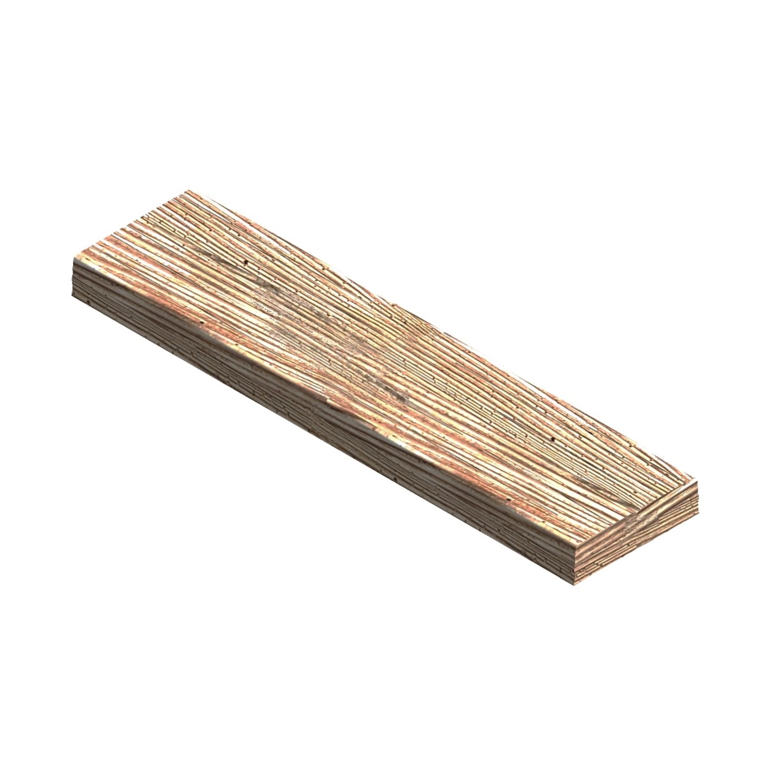 DITON Betonové terasové prkno v imitaci dřeva S1 smrk světlý, 22,5 x 90 x 5 cm