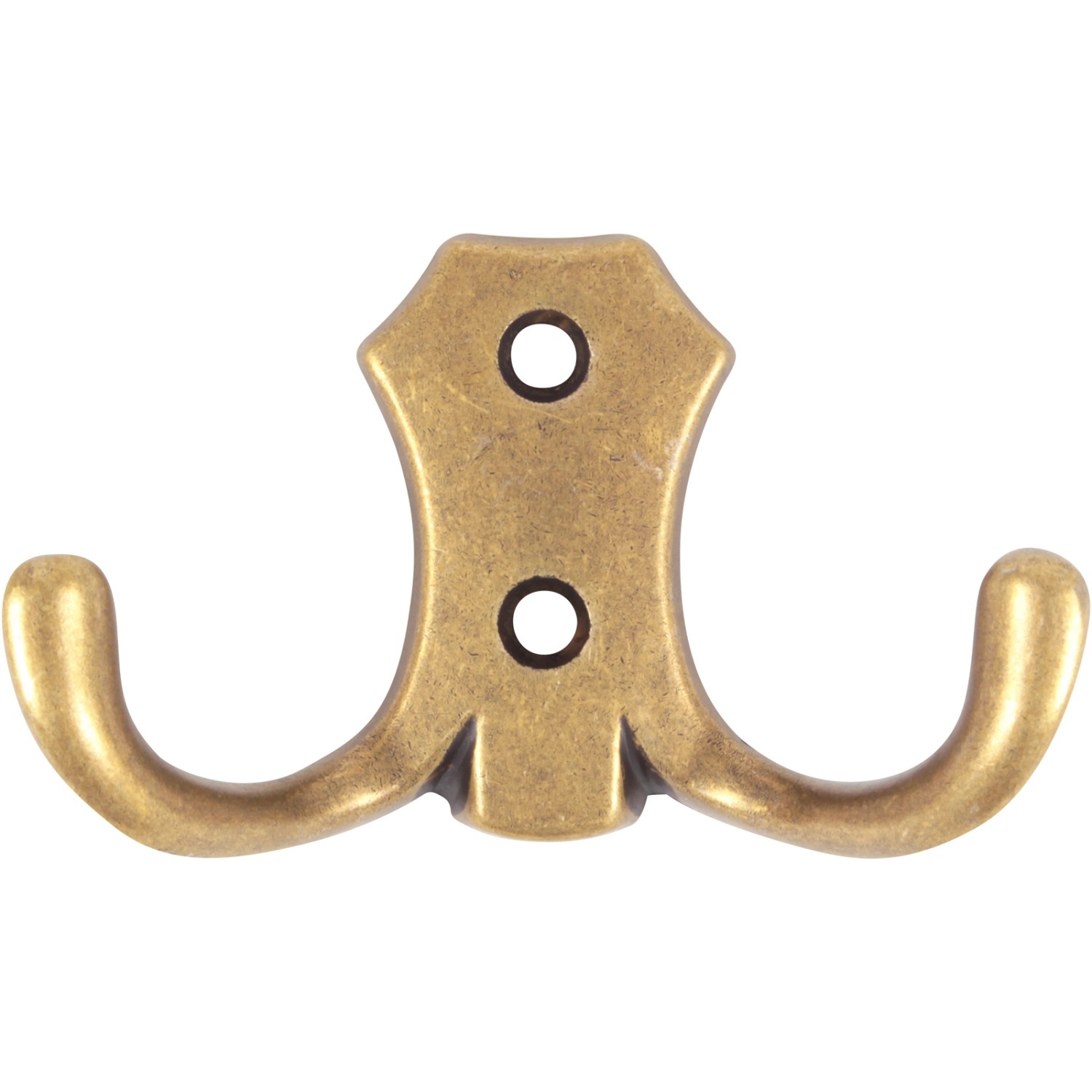 Hettich Nástěnný háček na kabáty Classic 1, zinek pomosazený b., 77 x 47 x 30 mm