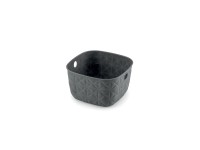 Curver Úložný koš Softex XS tmavě šedý 19,4 x 19,4 x 11,1 cm