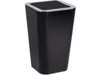 Wenko Koš s výkyvným víkem Candy Black 6 l