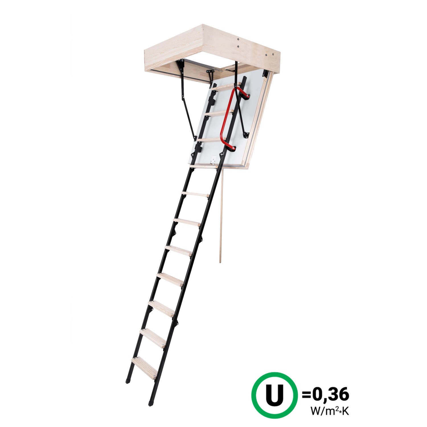 OMAN Půdní schody MINI POLAR, 90 x 55 cm