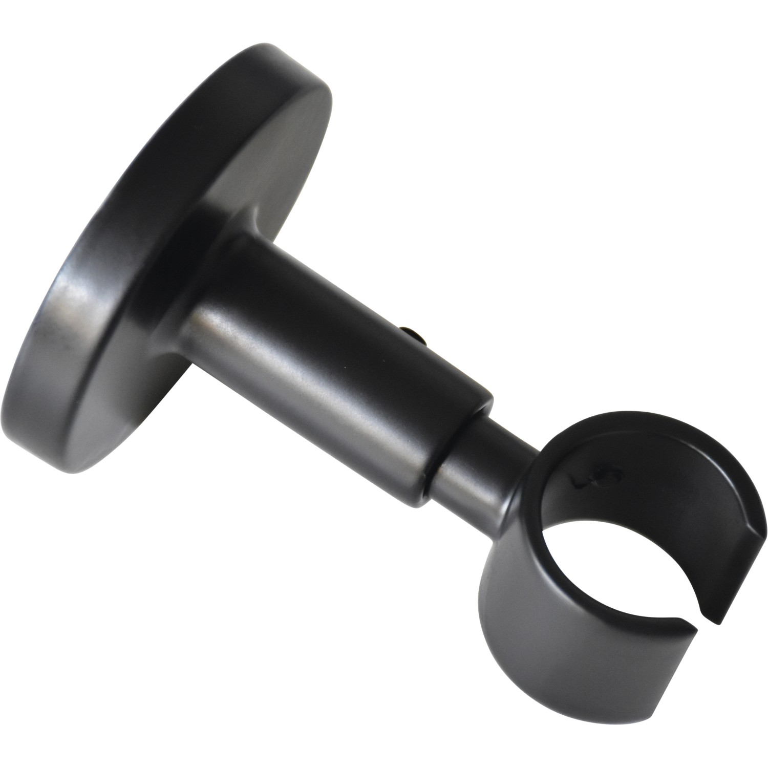 Gardinia Stropní držák, černý matný, pr. 2 cm