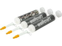 wolfcraft Prázdné kartuše na spárovací hmoty, 3 x 310 ml