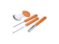 ZENKER Souprava na vyřezávání dýní nerezová, 29,2 × 17,1 cm, 4 ks ZENKER Souprava na vyřezávání dýní nerezová, 29,2 × 17,1 cm, 4 ks